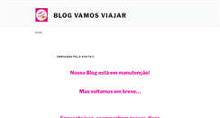 Desktop Screenshot of blogvamosviajar.com